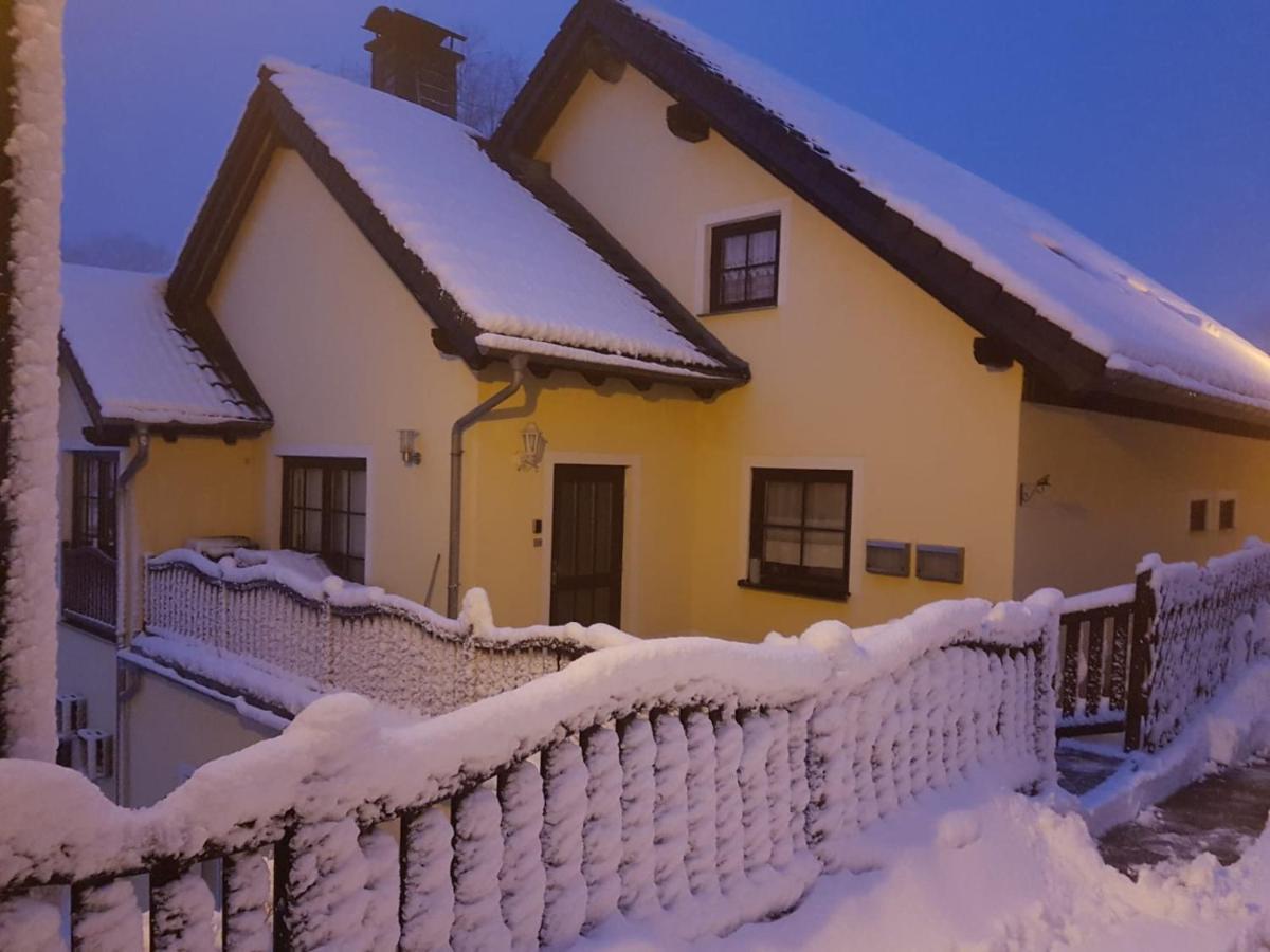 Ferienwohnung Am Schloss Lauenstein Im Erzgebirge ภายนอก รูปภาพ