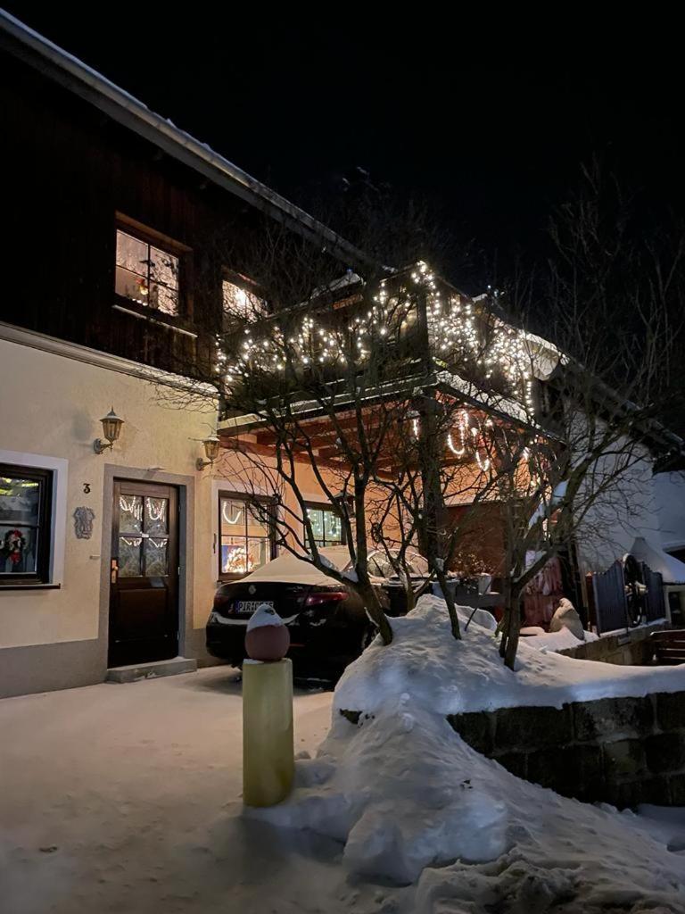 Ferienwohnung Am Schloss Lauenstein Im Erzgebirge ภายนอก รูปภาพ