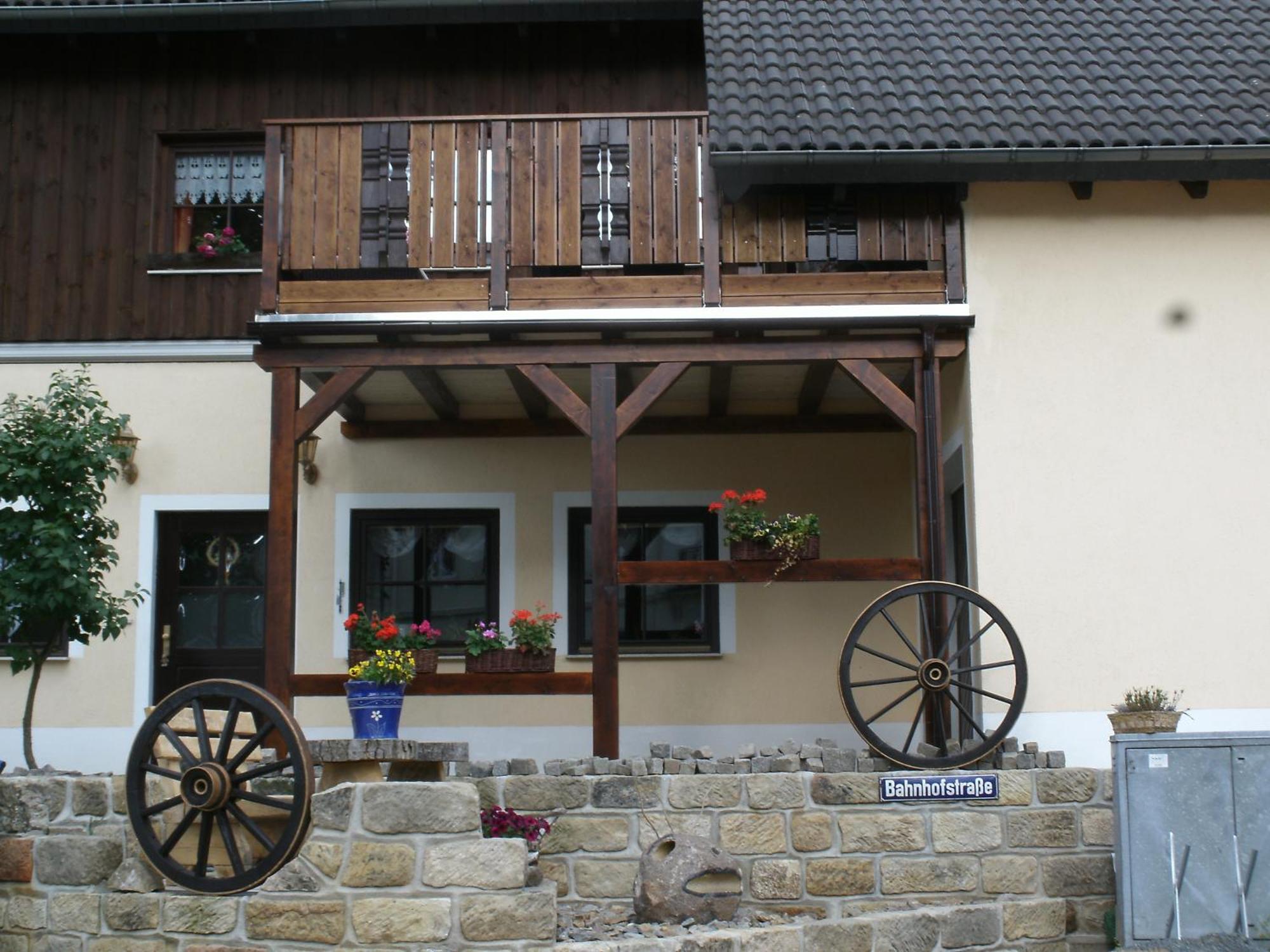 Ferienwohnung Am Schloss Lauenstein Im Erzgebirge ภายนอก รูปภาพ