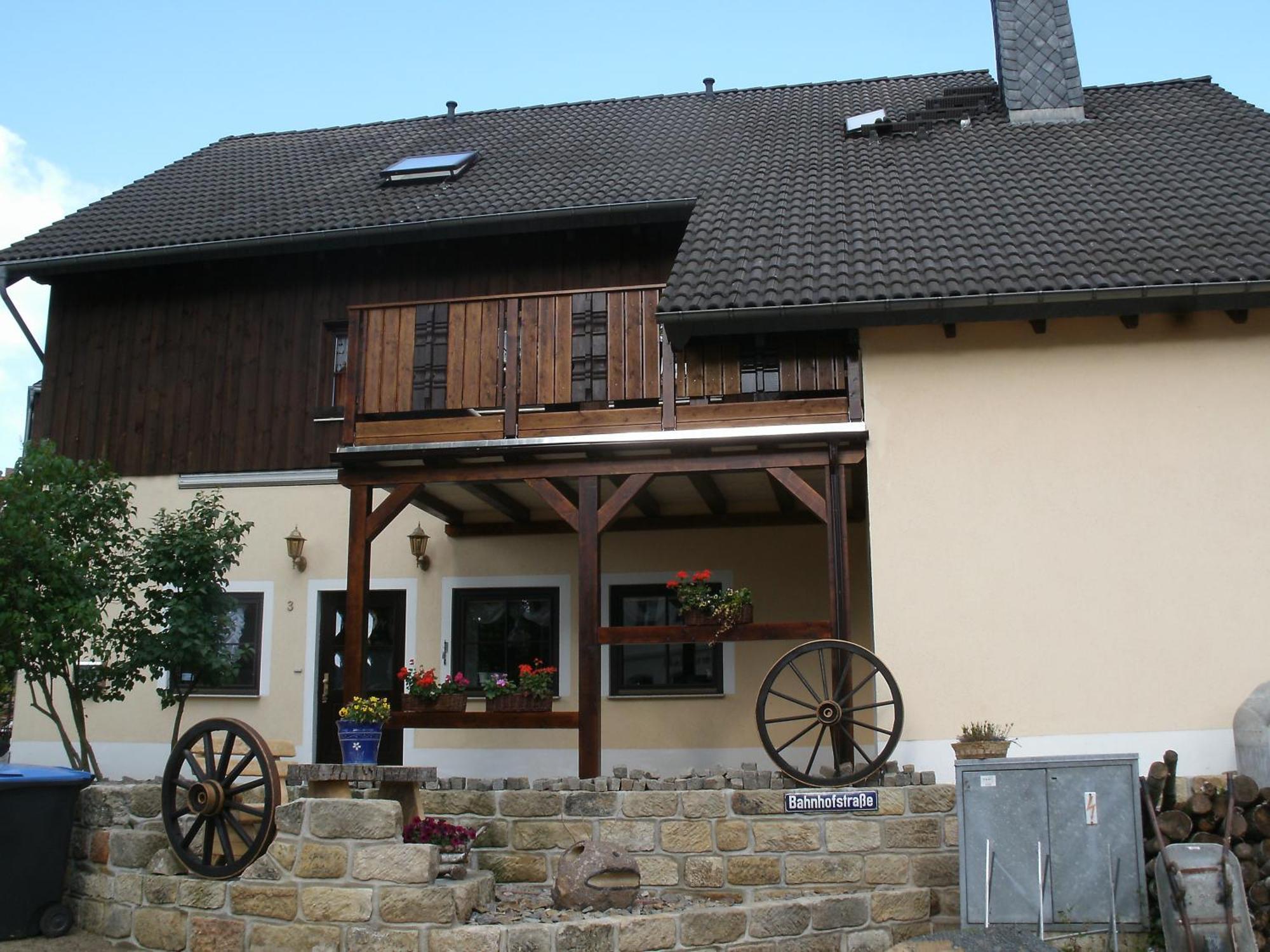 Ferienwohnung Am Schloss Lauenstein Im Erzgebirge ภายนอก รูปภาพ