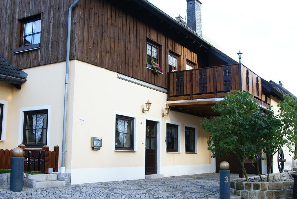 Ferienwohnung Am Schloss Lauenstein Im Erzgebirge ภายนอก รูปภาพ