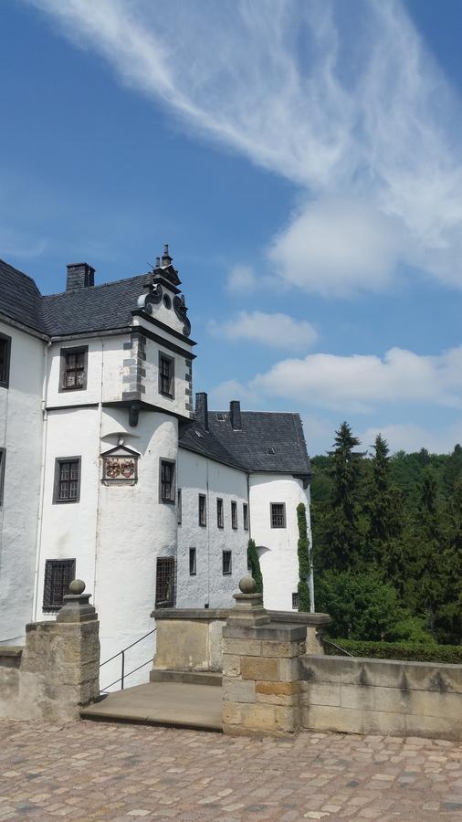 Ferienwohnung Am Schloss Lauenstein Im Erzgebirge ภายนอก รูปภาพ