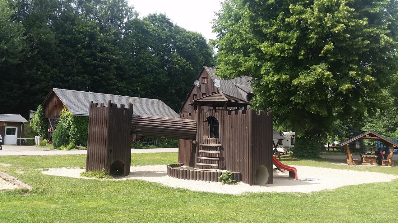 Ferienwohnung Am Schloss Lauenstein Im Erzgebirge ภายนอก รูปภาพ