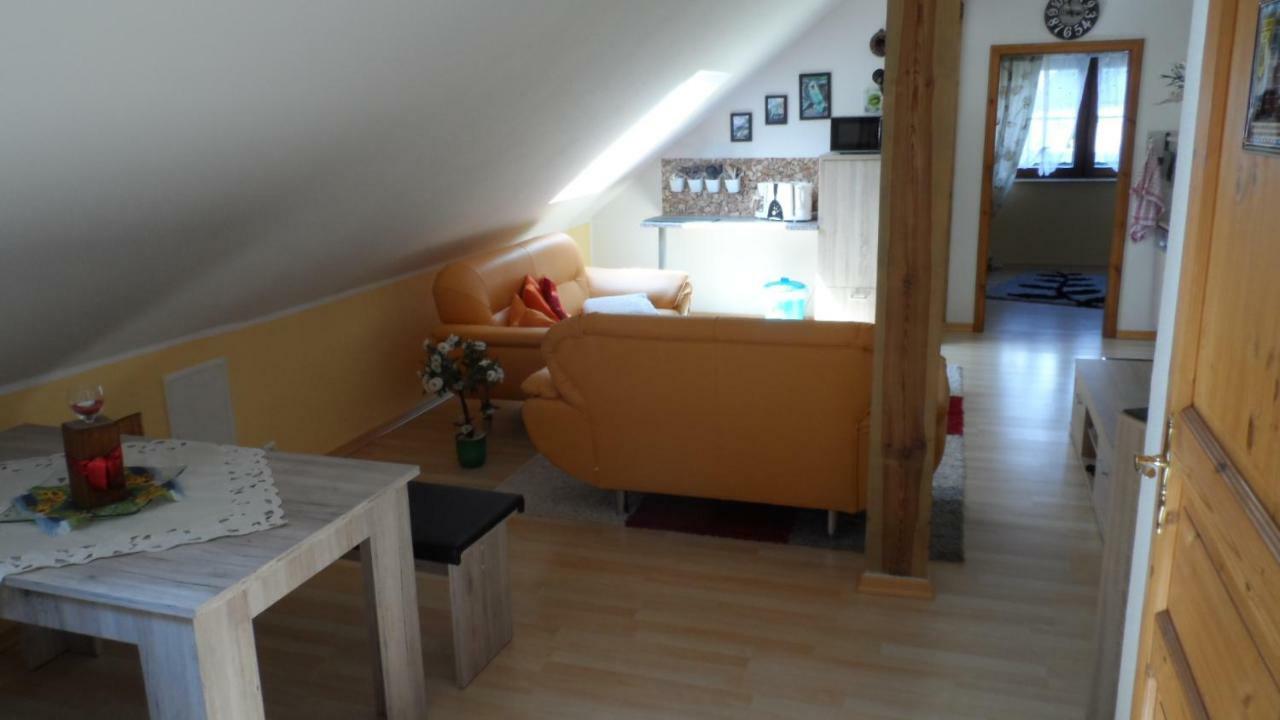 Ferienwohnung Am Schloss Lauenstein Im Erzgebirge ภายนอก รูปภาพ