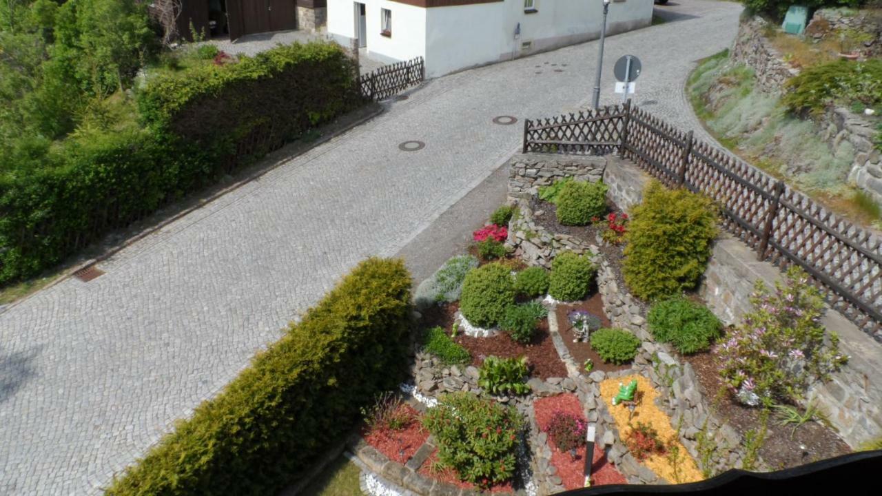 Ferienwohnung Am Schloss Lauenstein Im Erzgebirge ภายนอก รูปภาพ